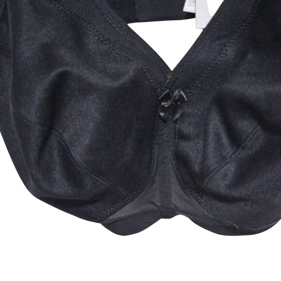 Glamorise Black Magic Lift Full Figure Bra Size 40DD Supportive Comfortable - Picture 3 of 5